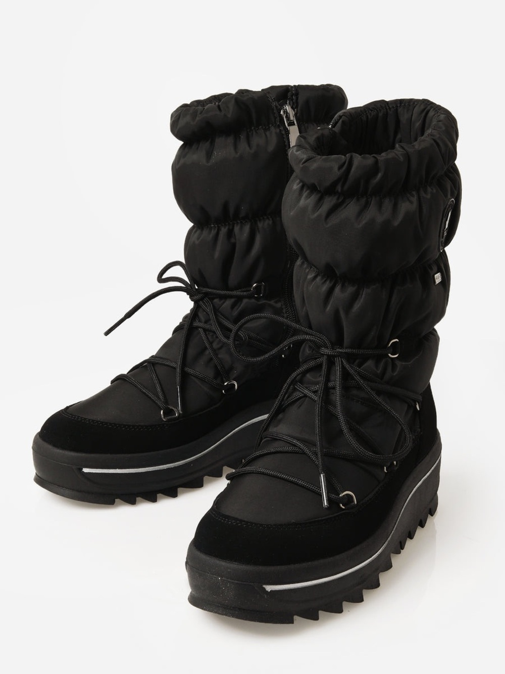 PAJAR
Women's Taya High Boot Black Women's Winter Snow Boots - Quilted Lace-Up